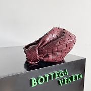 Bottega Veneta Mini Jodie Burgundy - 28x23x8cm - 6