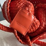 Bottega Veneta Small Tosca Orange - 20x16.5x7cm - 4