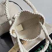 Bottega Veneta Small Tosca Sea Salt - 20x16.5x7cm - 4