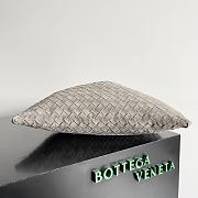 Bottega Veneta Small Hop Suede Gray - 46x21x10cm - 3