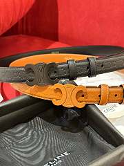 Celine Medium Triomphe Belt 2.5cm - 5