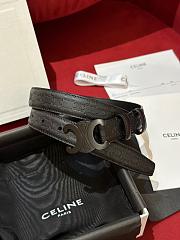 Celine Medium Triomphe Belt 2.5cm - 2