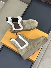 LV Aspen Chelsea Ankle Boot Khaki Green 1ADC8C - 6