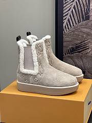 LV Aspen Chelsea Ankle Boot Beige 1ADC7G - 1