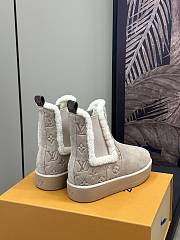 LV Aspen Chelsea Ankle Boot Beige 1ADC7G - 6