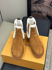 LV Aspen Chelsea Ankle Boot Cognac Brown 1ADC7W - 4