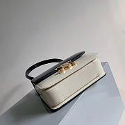 Celine Teen Garance Bag In Bicolour Patent Calfskin Black White - 18.5x13.5x7cm - 5