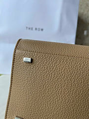 The Row Soft Margaux 12 Bag in Grained Milk Tea - 32x23x18cm - 5