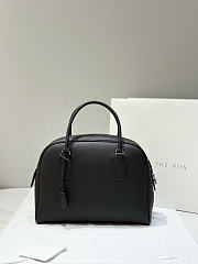 The Row India 12 Bag in Grained Black - 30.5x24x30.5cm - 1