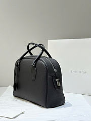 The Row India 12 Bag in Grained Black - 30.5x24x30.5cm - 6