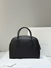 The Row India 12 Bag in Grained Black - 30.5x24x30.5cm - 4