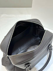 The Row India 12 Bag in Grained Black - 30.5x24x30.5cm - 3