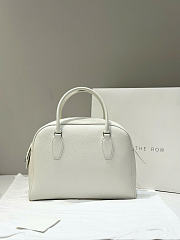 The Row India 12 Bag in Grained White - 30.5x24x30.5cm - 5