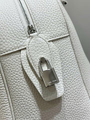 The Row India 12 Bag in Grained White - 30.5x24x30.5cm - 6