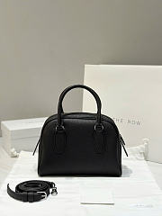 The Row India 10 Bag in Grained Black - 24x19x8cm - 1