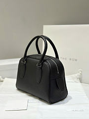 The Row India 10 Bag in Grained Black - 24x19x8cm - 5