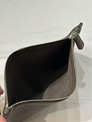 The Row Blake Hobo Bag in Grained Elephant - 35x25x7cm - 4