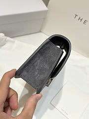 The Row East West Sofia Bag Suede Gray - 19x10.5x5cm - 6