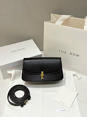 The Row East West Sofia Bag Leather Black Gold - 19x10.5x5cm - 3