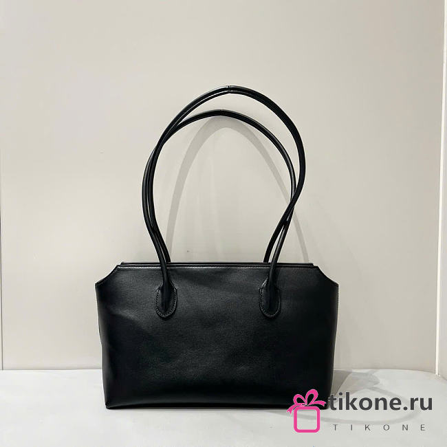 The Row Terrasse Bag in Leather Black - 32x18x20cm - 1