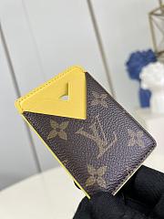 LV Porte Cartes Magnet Monogram Macassar Yellow M12853 - 6.5x9.5x0.5cm - 4