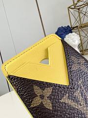 LV Porte Cartes Magnet Monogram Macassar Yellow M12853 - 6.5x9.5x0.5cm - 3