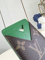 LV Porte Cartes Magnet Monogram Macassar Green M12855 - 6.5x9.5x0.5cm - 5