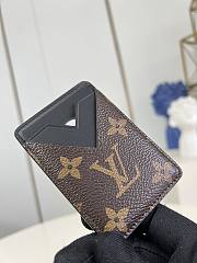 LV Porte Cartes Magnet Monogram Macassar Canvas M13185 - 6.5x9.5x0.5cm - 2