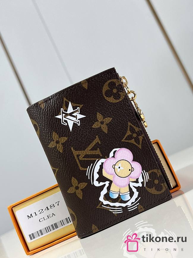 LV Lisa Wallet Vivienne Holidays Collection M12487 - 9x11.5x1.5cm - 1