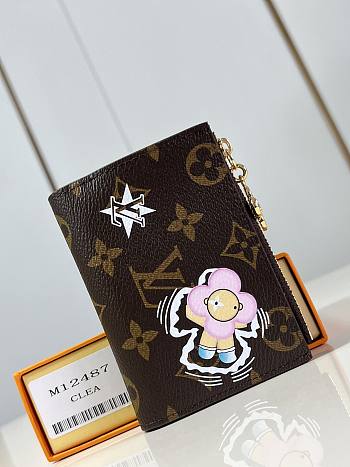 LV Lisa Wallet Vivienne Holidays Collection M12487 - 9x11.5x1.5cm