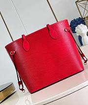 LV Neverfull MM Epi Leather Red M12755 - 31x28x14cm - 5