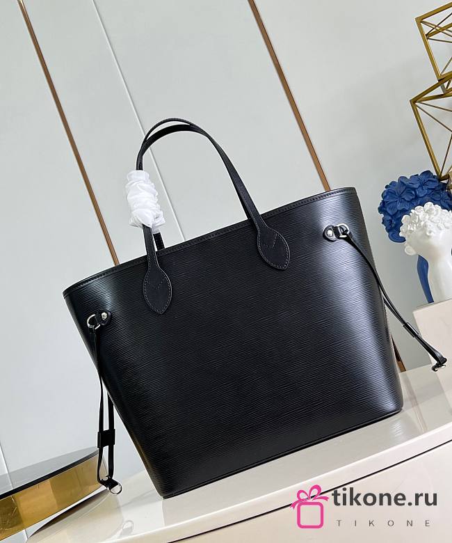 LV Neverfull MM Epi Leather Black M11930 - 31x28x14cm - 1