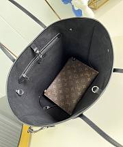 LV Neverfull MM Epi Leather Black M11930 - 31x28x14cm - 3