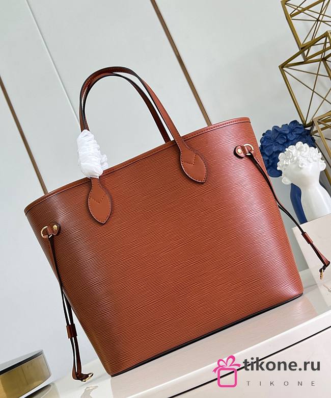 LV Neverfull MM Epi Leather Brown M12467 - 31x28x14cm - 1