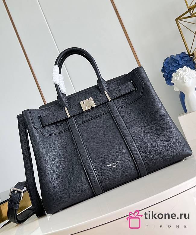 LV Georges Tote MM Black M23153 - 29x14x41cm - 1