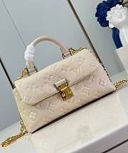 LV Nano Madeleine Monogram Empreinte Leather Cream M12145 - 21x12.5x6cm - 1