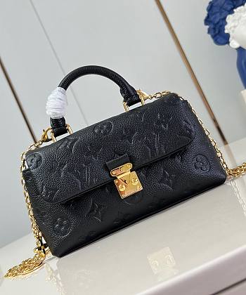 LV Nano Madeleine Monogram Empreinte Leather Black M12144 - 21x12.5x6cm