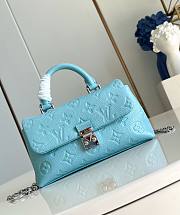 LV Nano Madeleine Monogram Empreinte Leather Blue M12211 - 21x12.5x6cm - 1