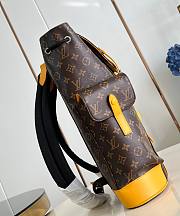 LV Christopher MM Monogram Macassar Canvas Yellow M12729 - 38x44x12.5cm - 5