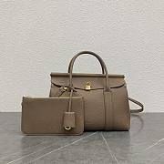 Loro Piana Loom Bag L25 Fossil - 25x18x12.5cm - 1