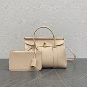 Loro Piana Loom Bag L25 Creamed Honey - 25x18x12.5cm - 1