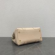 Loro Piana Loom Bag L25 Creamed Honey - 25x18x12.5cm - 5