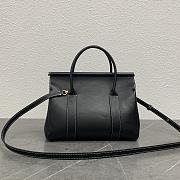 Loro Piana Loom Bag L25 Black - 25x18x12.5cm - 6