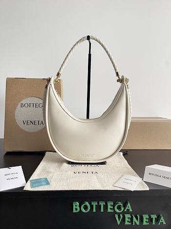 Bottega Veneta Hula Hoop Sea Salt - 28x27x6cm