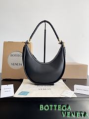 Bottega Veneta Hula Hoop Black - 28x27x6cm - 1