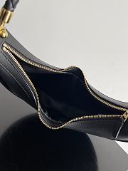 Bottega Veneta Hula Hoop Black - 28x27x6cm - 5