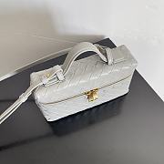 Bottega Veneta Bang Bang Vanity Case Gray - 23x12.5x4cm - 4