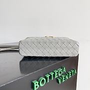 Bottega Veneta Bang Bang Vanity Case Gray - 23x12.5x4cm - 2