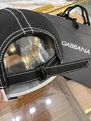 Dolce&Gabbana Cotton Baseball Cap With Logo Embroidery - 4