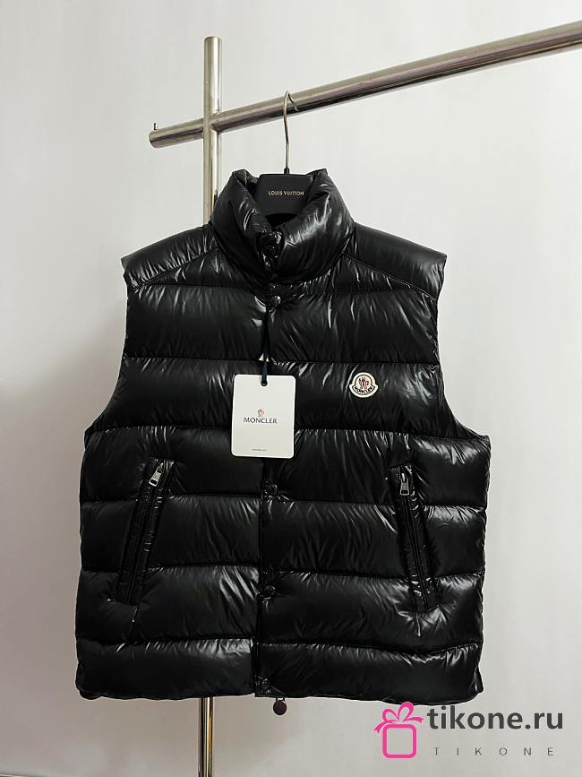 Moncler Tibb Down Vests Black 15416 - 1